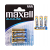 Bateria alkaliczna Maxell AAA (R3) blister 4 szt